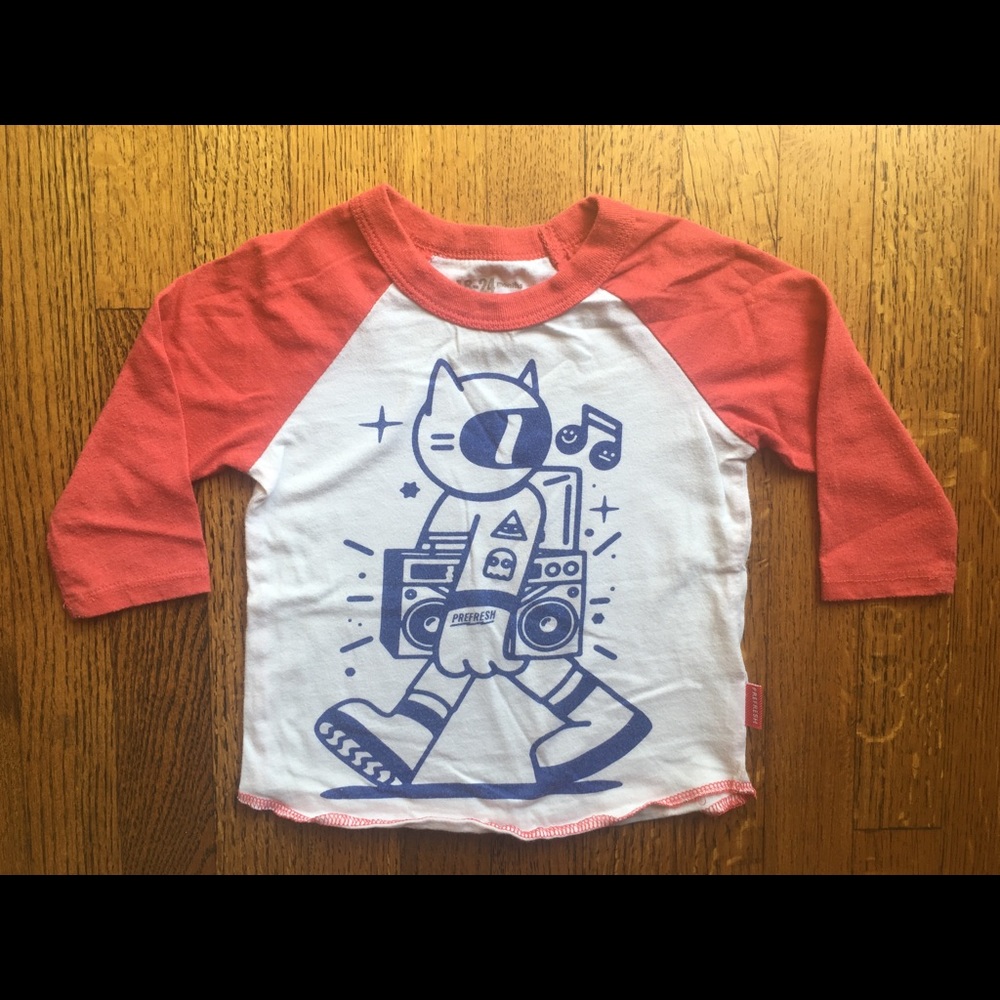 Prefresh Cat T-shirt Size 18/24m